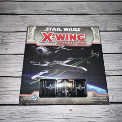 Star Wars X-Wing Miniatures Board Game Tactical Space Combat Core Set COMPLETE!