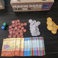 Machi Koro Fast Paced City Building Dice Rolling Card Game IDW Games