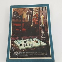 Feudal War Board Game 3M Bookshelf Vintage Strategy Military Castle 1967 COMP