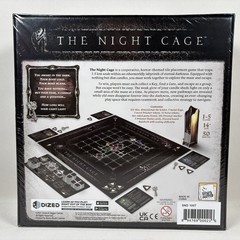 The Night Cage Board Game Horror Co-Op Smirk Dagger 1-5 players Age 14+ 50’ NEW