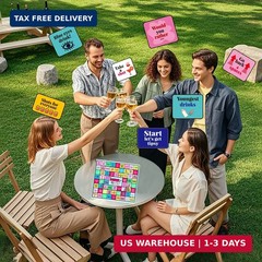Couple Board Game for Date Night,Waterproof Mat Drinking Sex Games, Sex Dice Adu