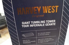 Harvey West Original Giant Tumbling Tower 54 x Wooden Blocks Game NEW GRG