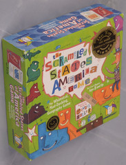 The Scrambled States of America Educational Geography Board Game Complete