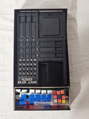 Rubik’s Cube Brain Game. 1983. CBS Toys. Ideal. Logic & Deduction. 2 Player.