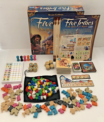 Five Tribes Board Game Days of Wonder Djinns of Naqala Edition 100% Complete