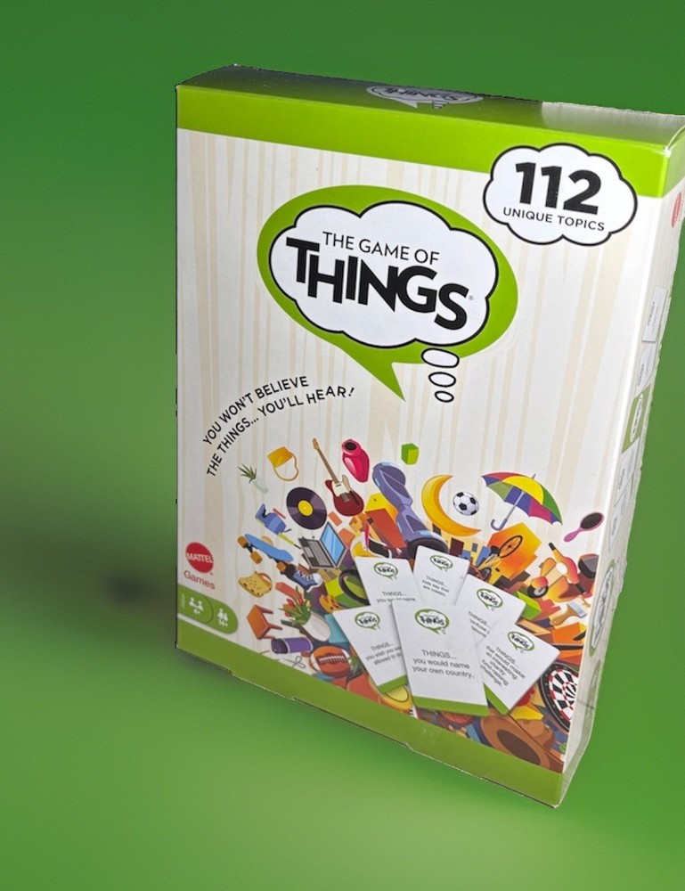 Solid Roots One Minute Rant & Mattel The Game of Things Party Game 112 Topics