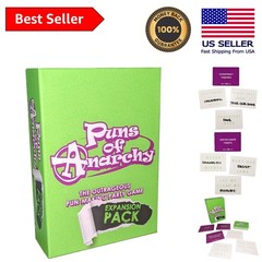 Creative Pun-Making Expansion Pack with 200 Cards for Laughter-Filled Nights