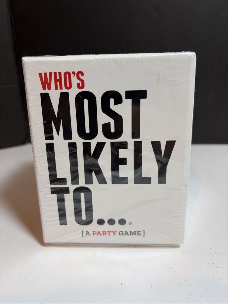 Who’s Most Likely to Party Pack 2014 Edition – Brand New Sealed