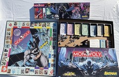 2005 Parker Brothers Monopoly Batman Collector’s Edition Board Game Incomplete
