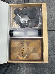 Salem Card (Board) Game Facade Games – Kickstarter Backer Sticker Complete