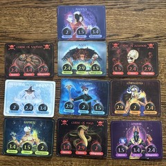 Luma World MYSTIC ARTS Strategy Card Game Educational Rare India Import 2019 CIB