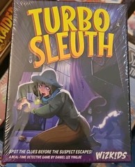 Turbo Sleuth – WizKids, Puzzle Solving Game, Ages 10+, 2-8 Players, 20 Min