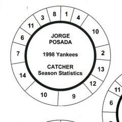 ROSTERS Any Year/Any Team Cadaco All-Star Baseball (PRE-CUT Discs) YOUR CHOICE