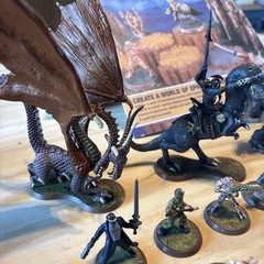 Hero Scape Game Characters (32) + Manual & Extras (Parts From Board Game)