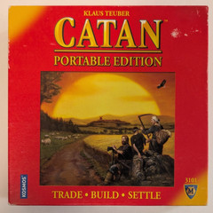 Catan Portable Travel Edition COMPLETE Mayfair Games 3101 2008