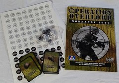 7x ITEMS+OPERATION OVERLORD WARGAME WW2 Sherman PzIV 4X Infantry Italeri 1/72