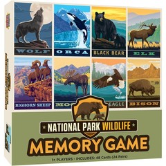 MasterPieces – National Parks Wildlife Officially Licensed Memory Game