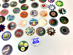 Pogs with Case (Lot of 95)
