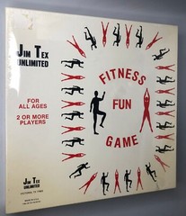 vtg 1985 Jim Tex Unlimited Fitness Fun Game For All Ages SEALED USA