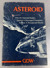 Asteroid, Series 120 Games vintage science fiction boardgame GDW 1980 Complete