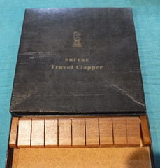 TRAVEL CLAPPER NO. 559 -1 OR MORE player strategy risk game – VINTAGE MICHIGAN