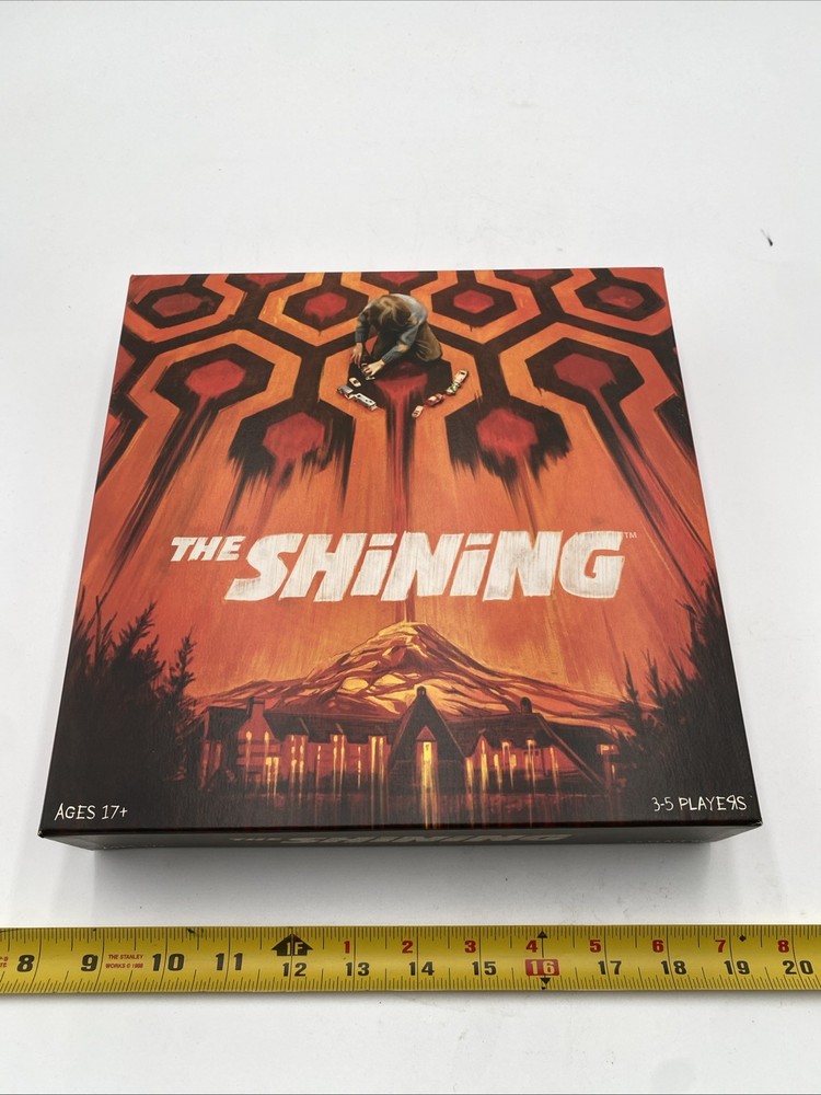 The Shining Board Game New Open Box Complete 3–5 Players Horror
