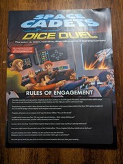 Space Cadets: Dice Duel Stronghold Games Opened Complete Board Game