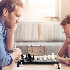 10 Inches Magnetic Travel Chess Set with Folding Chess Board – 2 Extra Queens…