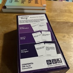 Lets Get Deep Questions For Couples Game Card Game For Date Night