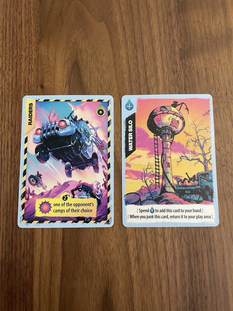 Radlands Promos: Alternate Raiders & Silo Artwork / Cardstock / Not Synth Cards