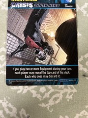 2015 DC Comics Crisis 2 Deck Game Nightwing Oversize Crisis Super Hero Card!