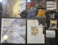 A Game of Thrones Catan:Brotherhood of the Watch Board Game New OpenBox Complete
