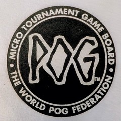 POG Tournament Game Pack w/ Pocket Book & Mixed Pogs Lot World Pog Fed 1994