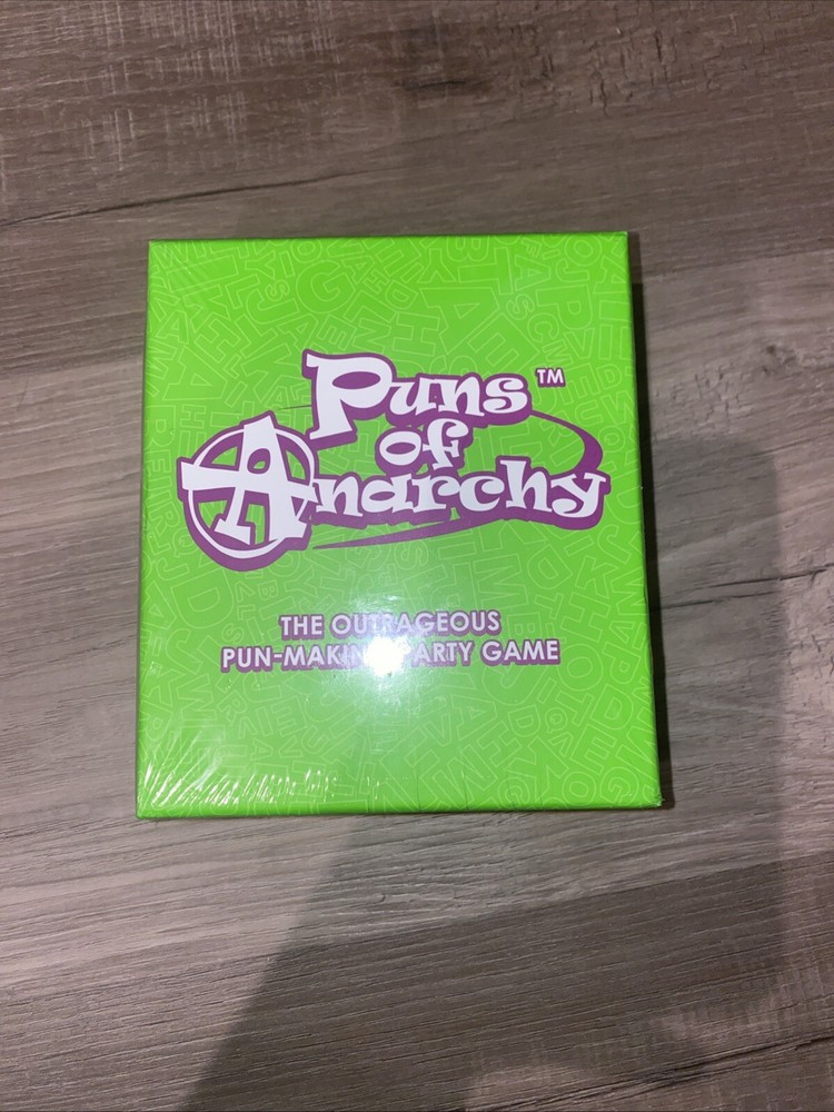 new Puns of Anarchy The Outrageous Pun Making Party Game Deck Card Game 17+