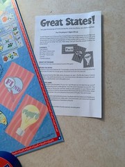 Great States Board Game International Playthings 1999 Geography New Sealed NIB