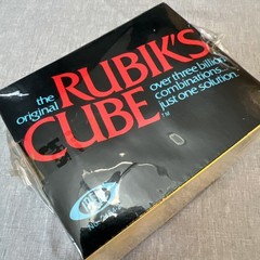 Vintage Ideal Original Rubik’s Cube in sealed Original Box ￼