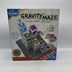 GRAVITY MAZE ThinkFun Falling Marble Logic Game Complete 2014