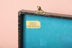 Vintage Non Fading Cardinal Mah Jongg Set Faux Alligator Case 152 Tiles 5 Racks
