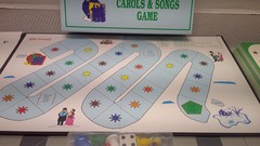 Game Happy Holidays Christmas Carols & Songs Board Game 1999
