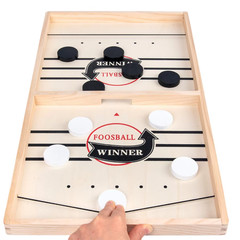 Fast Sling Puck Board Game Table Hockey Foosball Toys For Family Children*