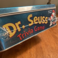 Dr. Seuss Trivia Game Collectors Tin By University Games SEALED
