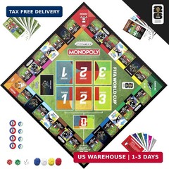 FIFA World Cup 2026 Board Game Panini Prizm Trading Cards Ages 8+