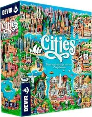 Cities Board Game Devir DEVCITIESEN City Building Family Tile Game New in Shrink