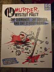 Murder-Mystery Party Game: Diamond, Daggers & Classy Dame – Never played