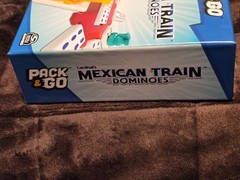 Spin Master Games Cardinal’s Mexican Train Dominoes Set -Pack & Go