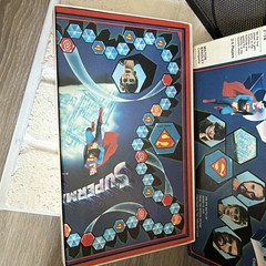 Superman II Game Board Game Milton Bradley 1980 opened never used