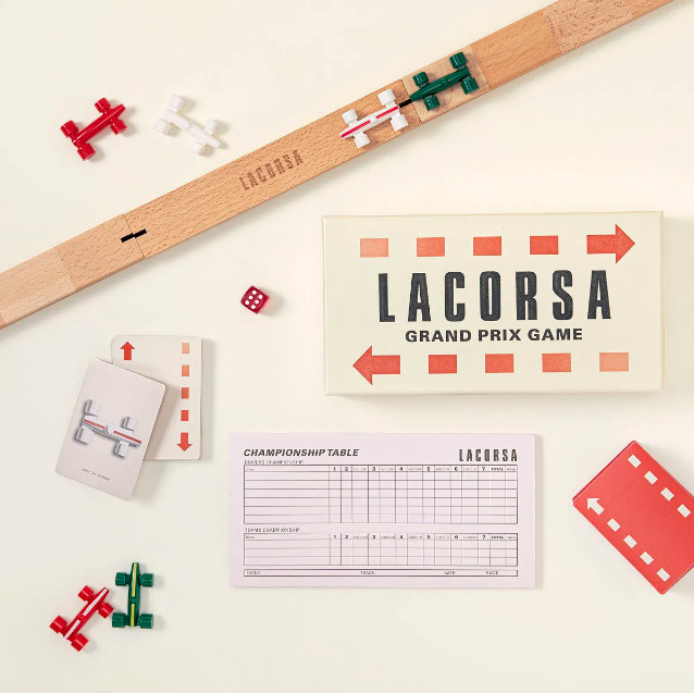 UNCOMMON GOODS Lacorsa Grand Prix Racing Game, NEW