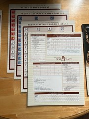 War and Peace, 6th Edition, One Small Step Games, 2020, Used, Complete