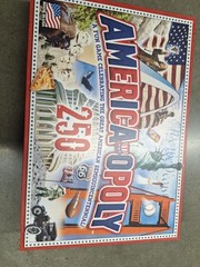 NIB – America-Opoly – 250th Board Game – 2026 For 2 to 6 players Ages 8 and up.