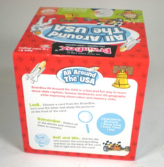 Game Brain Box All Around The World – 1 or more players MindWare Ages 8+